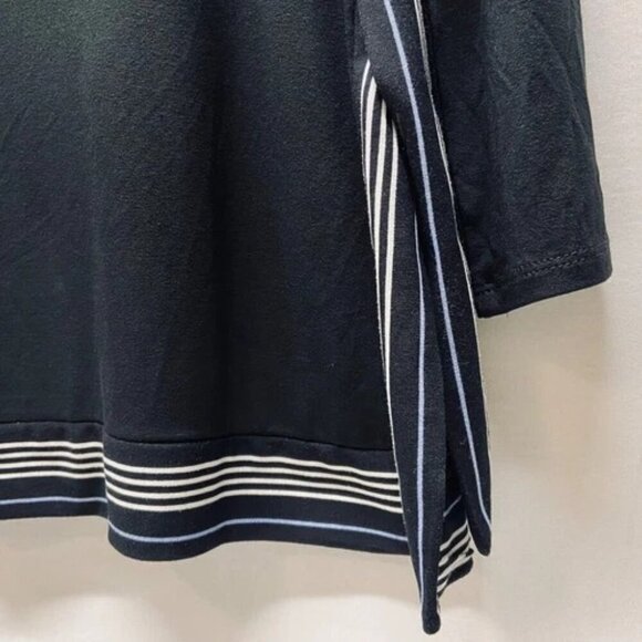 J. Jill Long Sleeve Pullover Tunic Women's XSP Petite Black Stretch MSRP $89 NWT - Picture 9 of 14